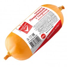 Сыр колбасный копченый 43% Красная цена продукт плавленый с сыром 400 гр - Пятерочка